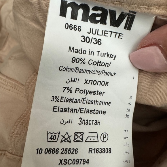 Mavi Jeans Juliette Skinny Cargo Peach - Picture 11 of 11